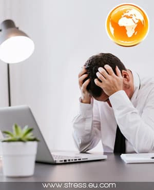 Les statistiques du stress au travail à l'étranger